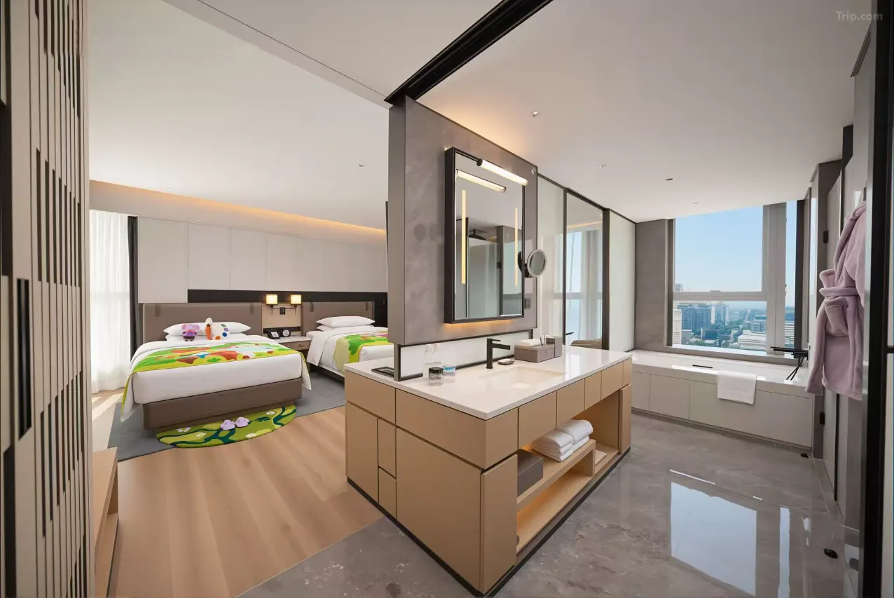 The washbasin in the Marriott Hotel, Luoyang